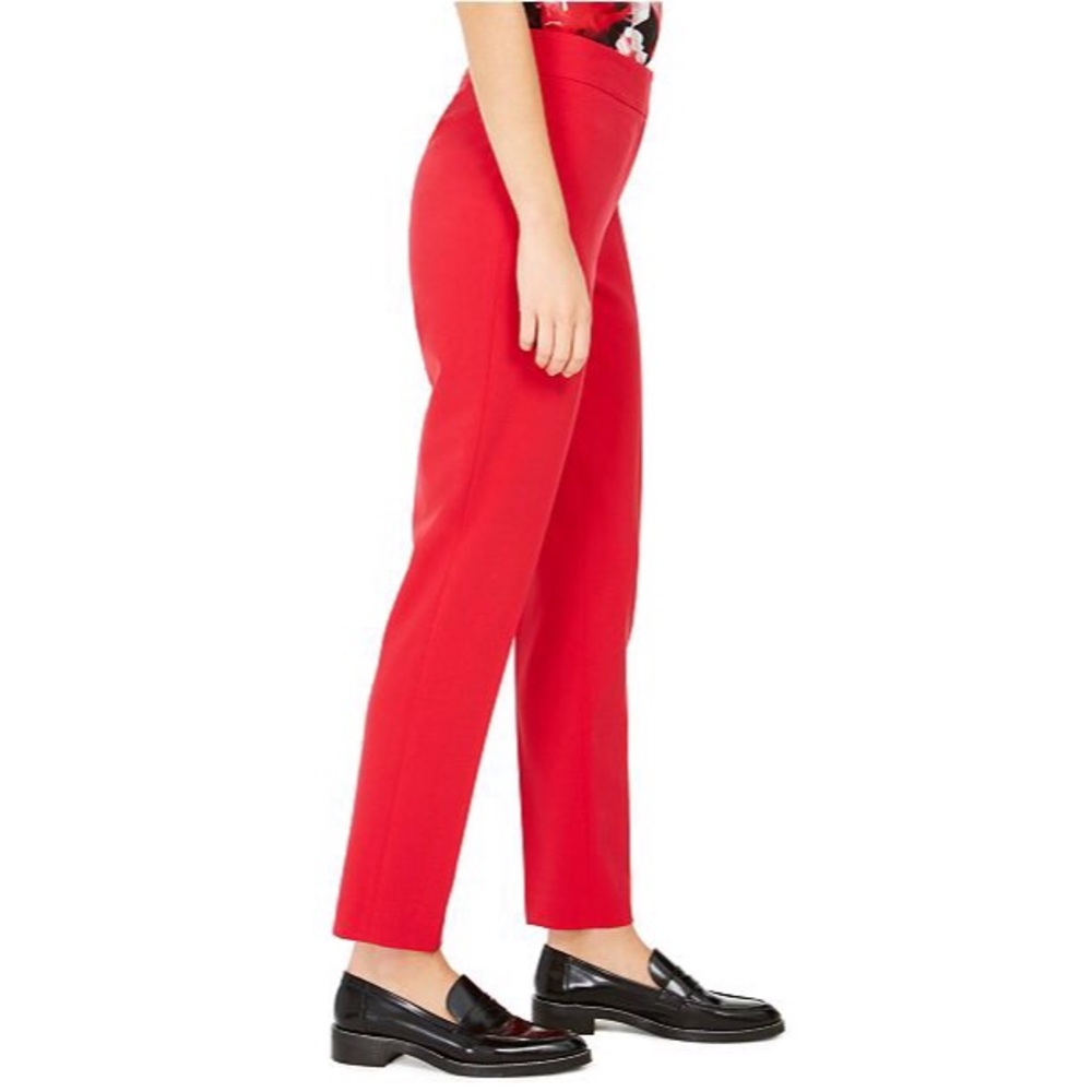 Nine West The Skinny Pants Crimson Red Size 14 New with Tag